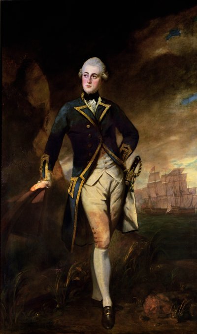 Captain Lord Robert Manners by Joshua Reynolds